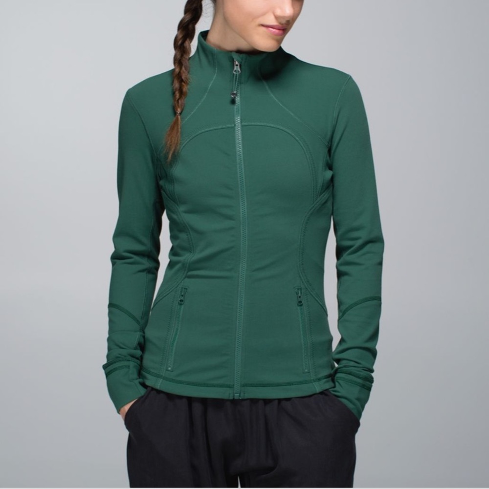 LULULEMON FORME JACKET GREEN